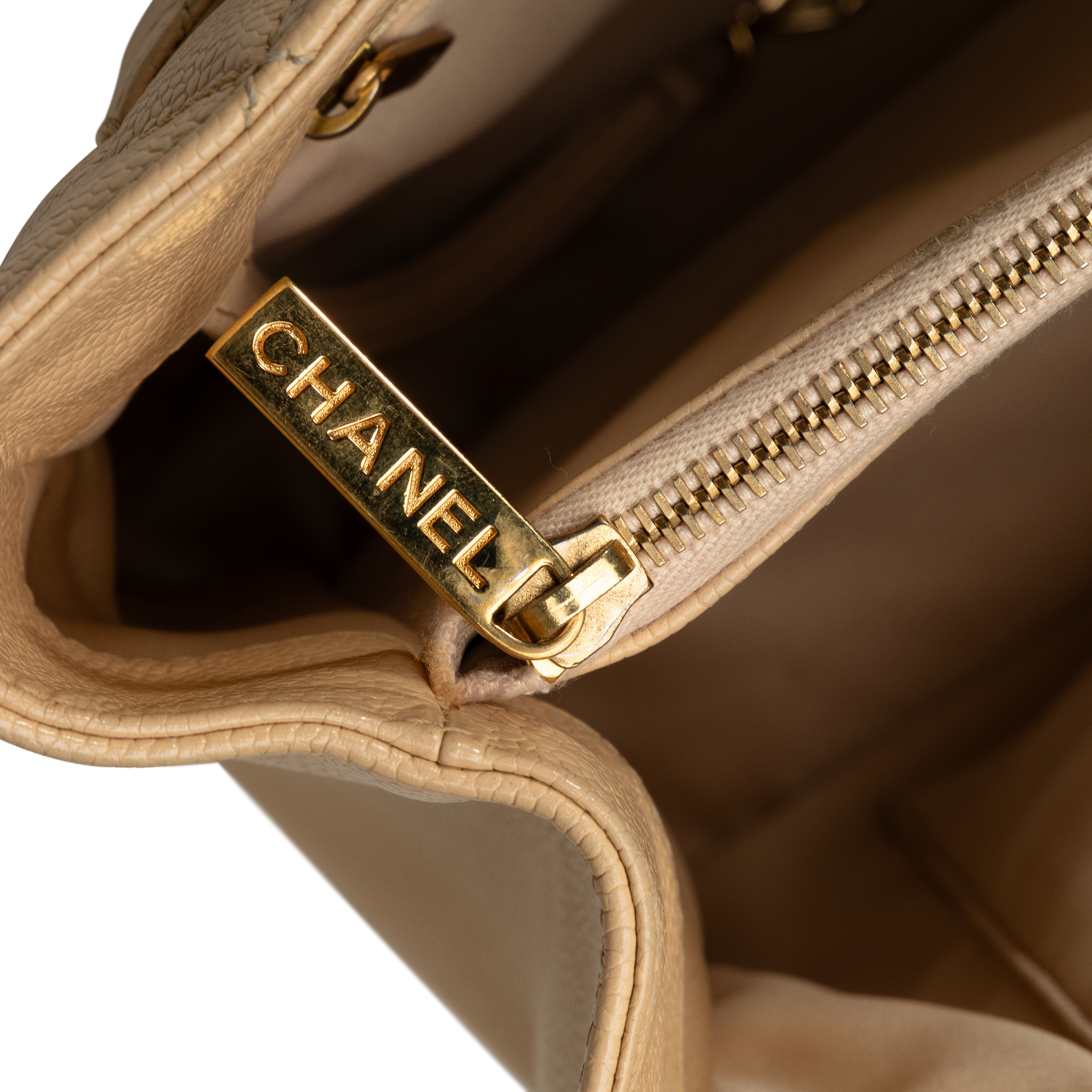 Chanel Caviar Grand Shopping Tote - Image 9 of 16