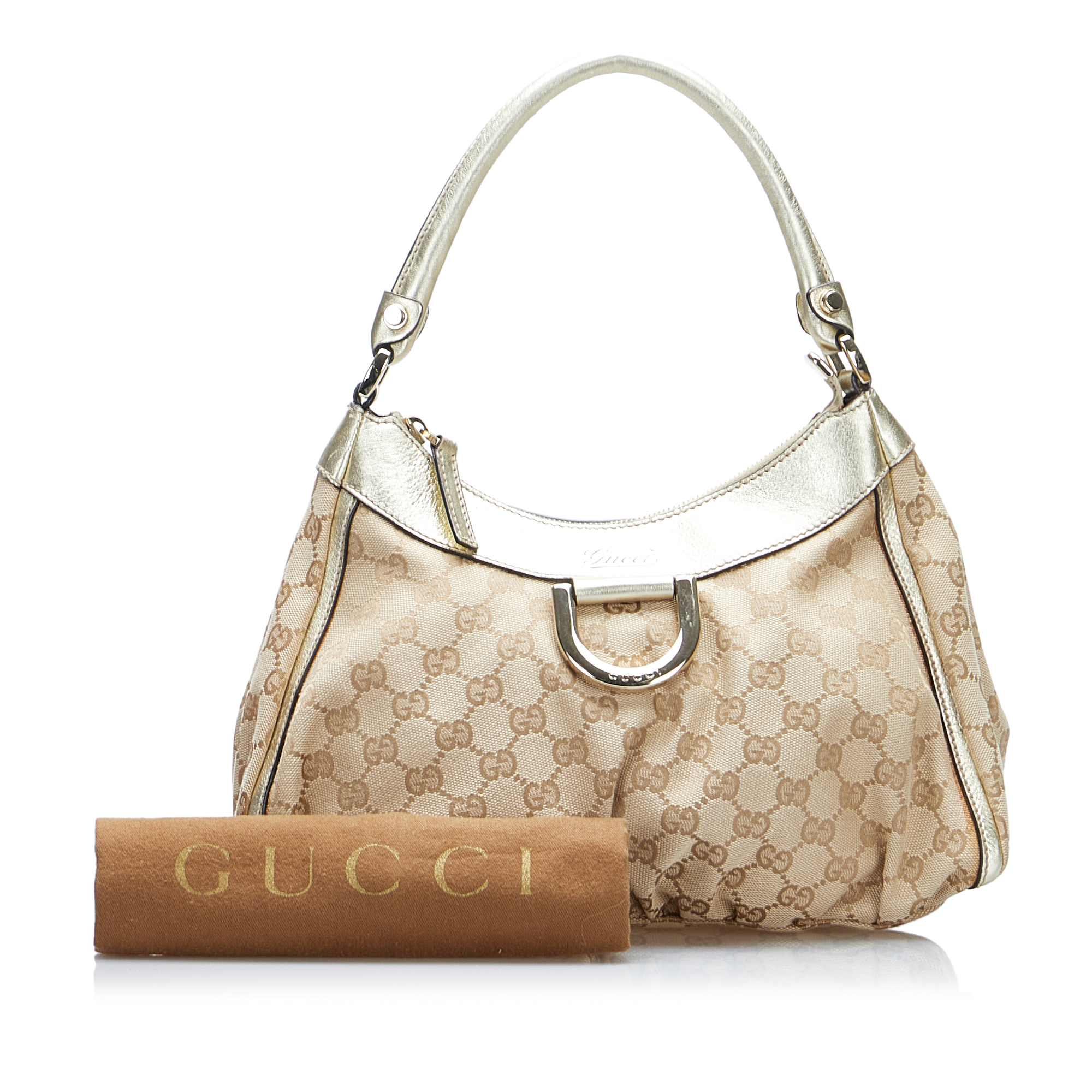 Gucci GG Canvas Abbey D Ring Shoulder Bag - Image 11 of 11