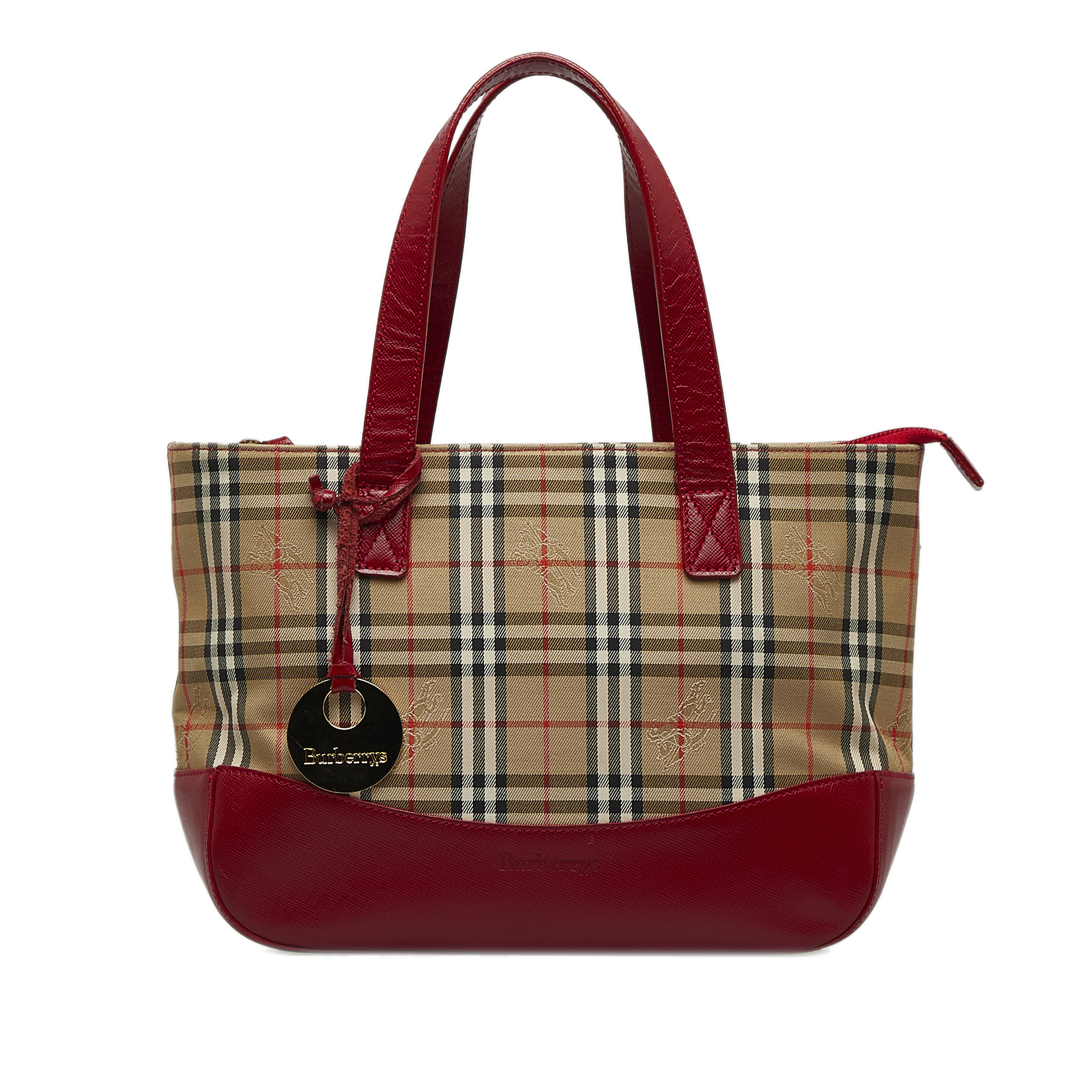 Burberry Haymarket Check Handbag