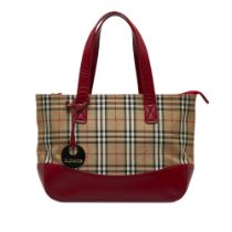 Burberry Haymarket Check Handbag