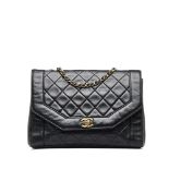 Chanel Medium Lambskin Diana Flap