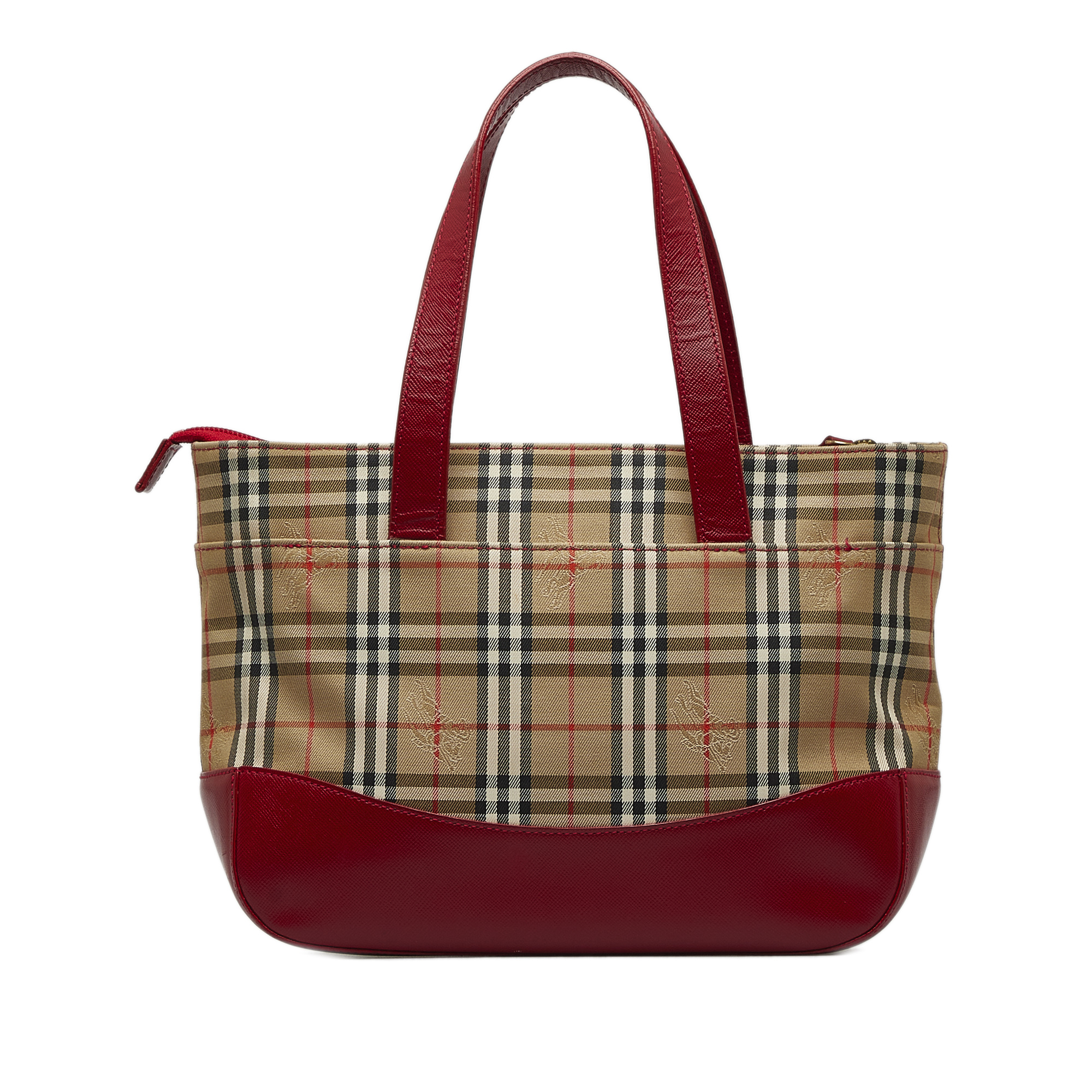 Burberry Haymarket Check Handbag - Image 3 of 9