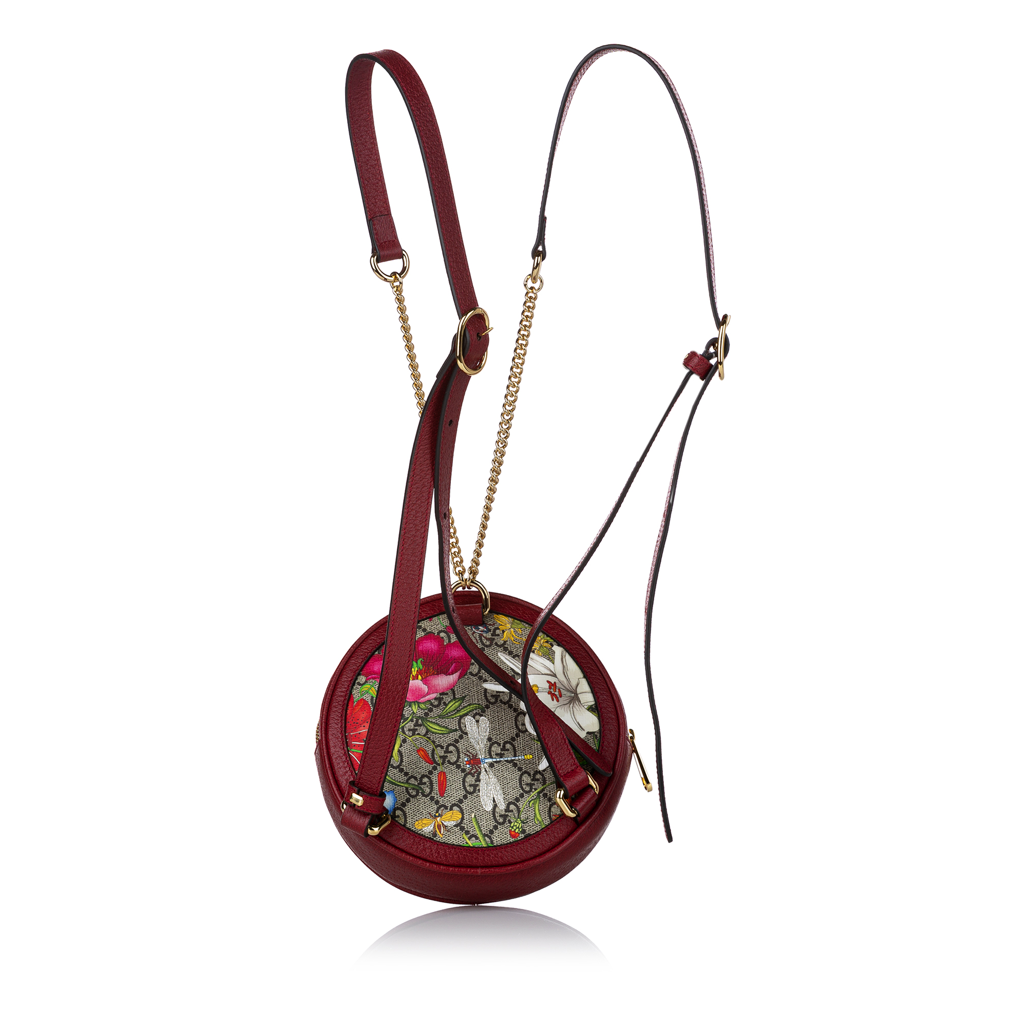 Gucci GG Supreme Flora Ophidia Round Backpack - Bild 3 aus 7