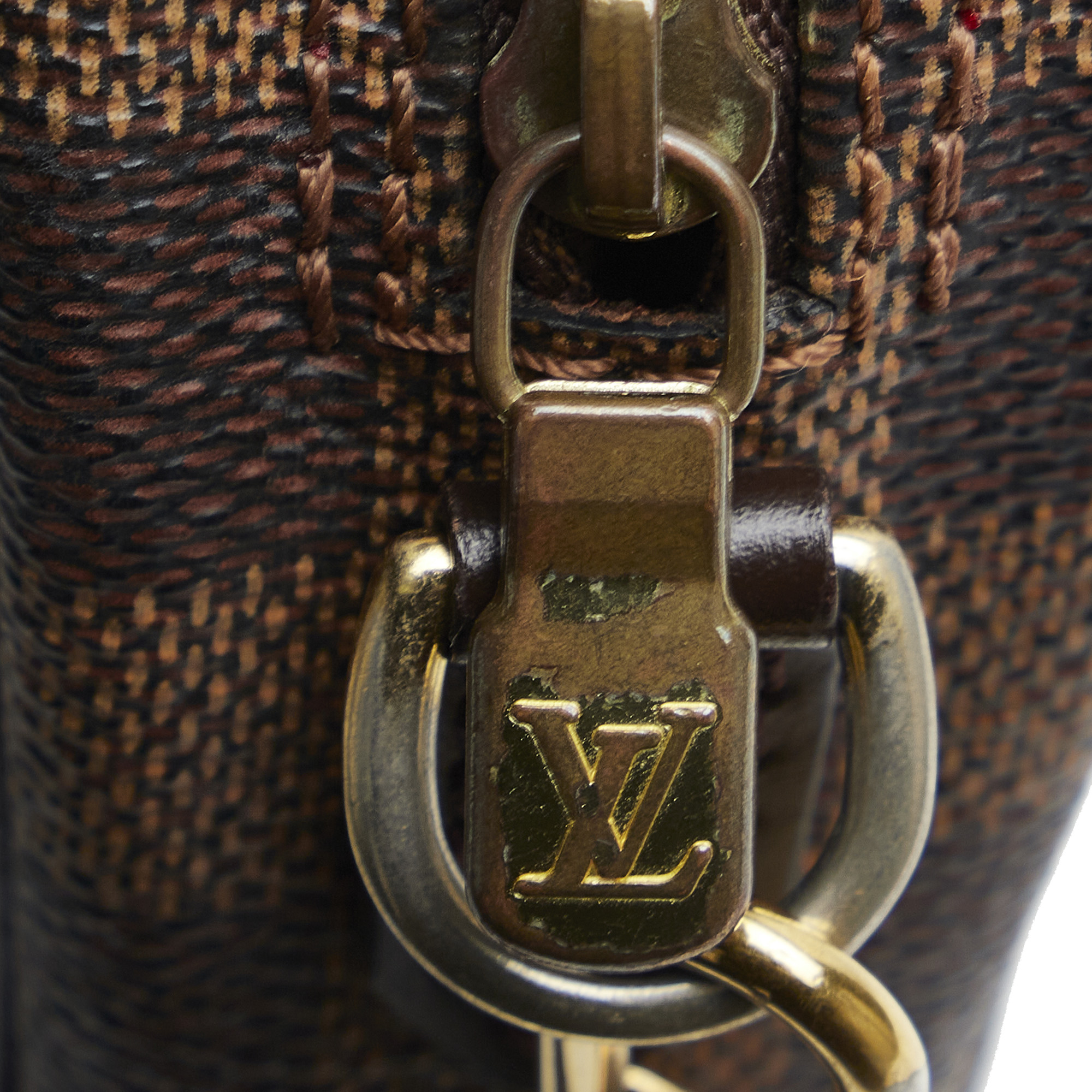 Louis Vuitton Damier Ebene Ipanema Pochette - Image 8 of 9