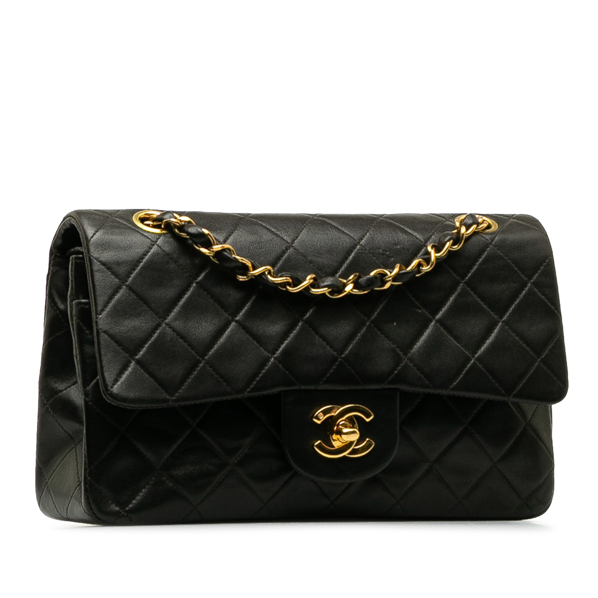 Chanel Small Classic Lambskin Double Flap - Image 2 of 15