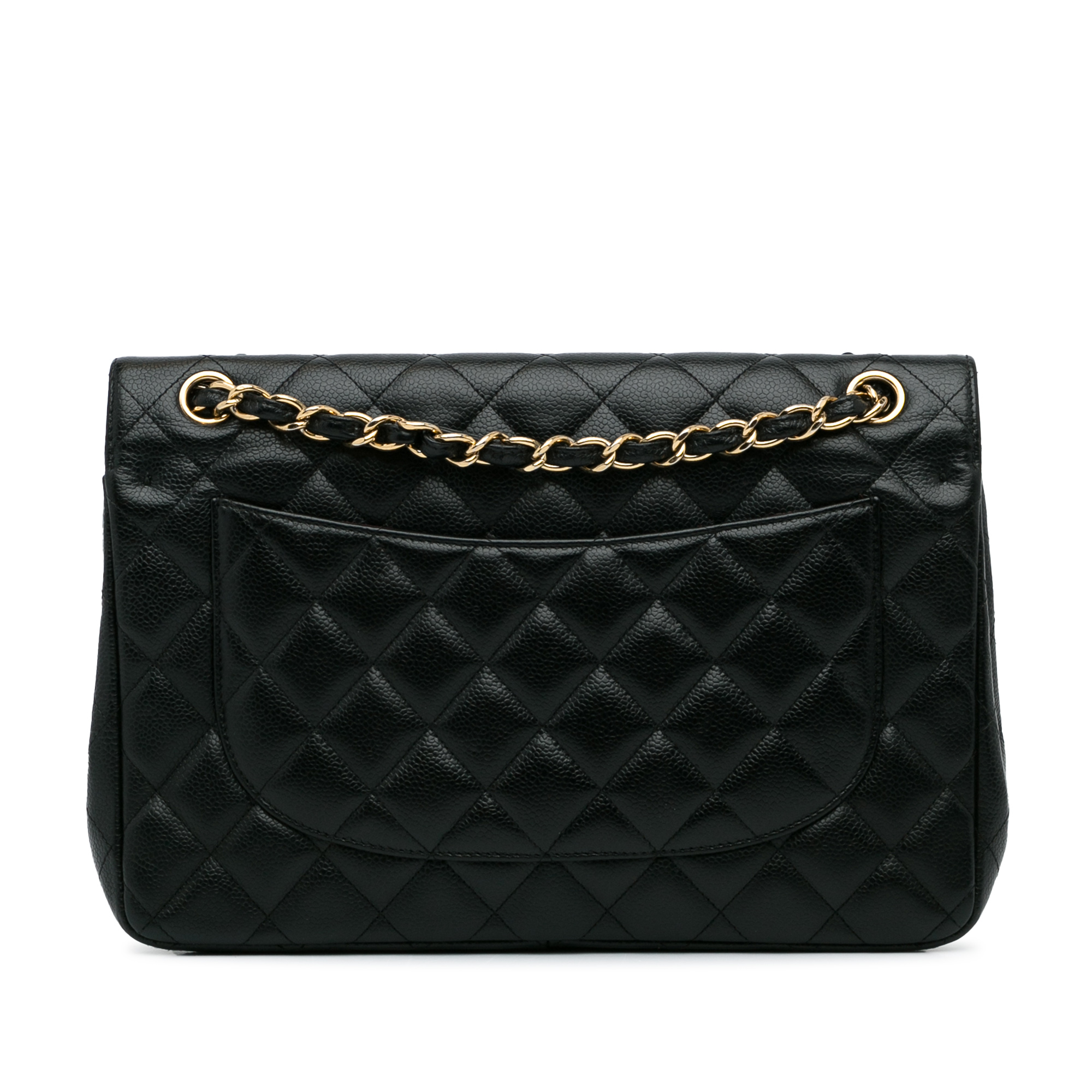 Chanel Jumbo Classic Caviar Double Flap - Image 4 of 9