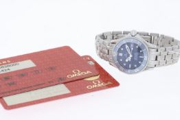Ladies Omega Seamaster Quartz Reference 2583.80.00 with Papers 2003