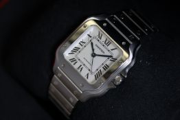 Cartier Santos Automatic Medium with Box and Papers 2023