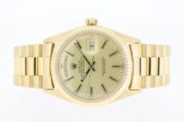 Rolex Day Date 18ct Yellow Gold Reference 1803 Circa 1978