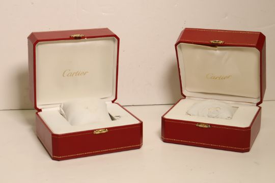 *To Be Sold Without Reserve* Cartier 2x Watch boxes,*sold as seen* - Image 2 of 2