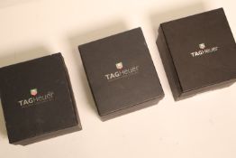 *To Be Sold Without Reserve* TAG Heuer 3x inner and outer watch boxes,*sold as seen*