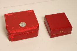 *To Be Sold Without Reserve* OMEGA 2x watch boxes,*sold as seen*