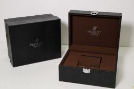 *To Be Sold Without Reserve* Hublot Inner and outer watch box, *sold as seen*