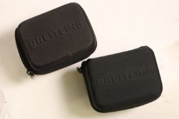 *To Be Sold Without Reserve* Breitling 2x Watch pouches,*sold as seen*