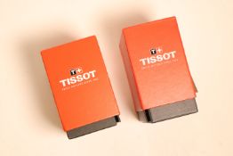 *To Be Sold Without Reserve* Tissot 2x Watch boxes,*sold as seen*
