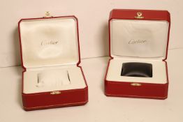 *To Be Sold Without Reserve* Cartier 2x Watch boxes,*sold as seen*