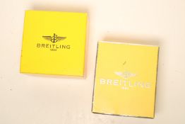 *To Be Sold Without Reserve* Breitling 2x Inner and outer box,*sold as seen*