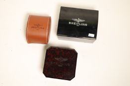 *To Be Sold Without Reserve* Breitling Assortment of Breitling boxes,*sold as seen*