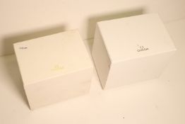 *To Be Sold Without Reserve* OMEGA 2x inner and outer boxes,*sold as seen*