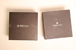 *To Be Sold Without Reserve* TAG Heuer 2x inner and outer watch boxes,*sold as seen*