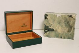 *To Be Sold Without Reserve* Rolex 3x crater inner and outer watch boxes,*sold as seen*