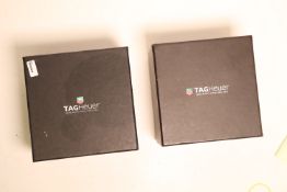 *To Be Sold Without Reserve* TAG Heuer 2x inner and outer watch boxes,*sold as seen*