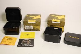 *To Be Sold Without Reserve* Breitling 2x Inner and outer box,*sold as seen*