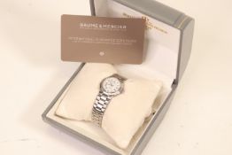 Baume & Mercier Date Quartz with box and Papers