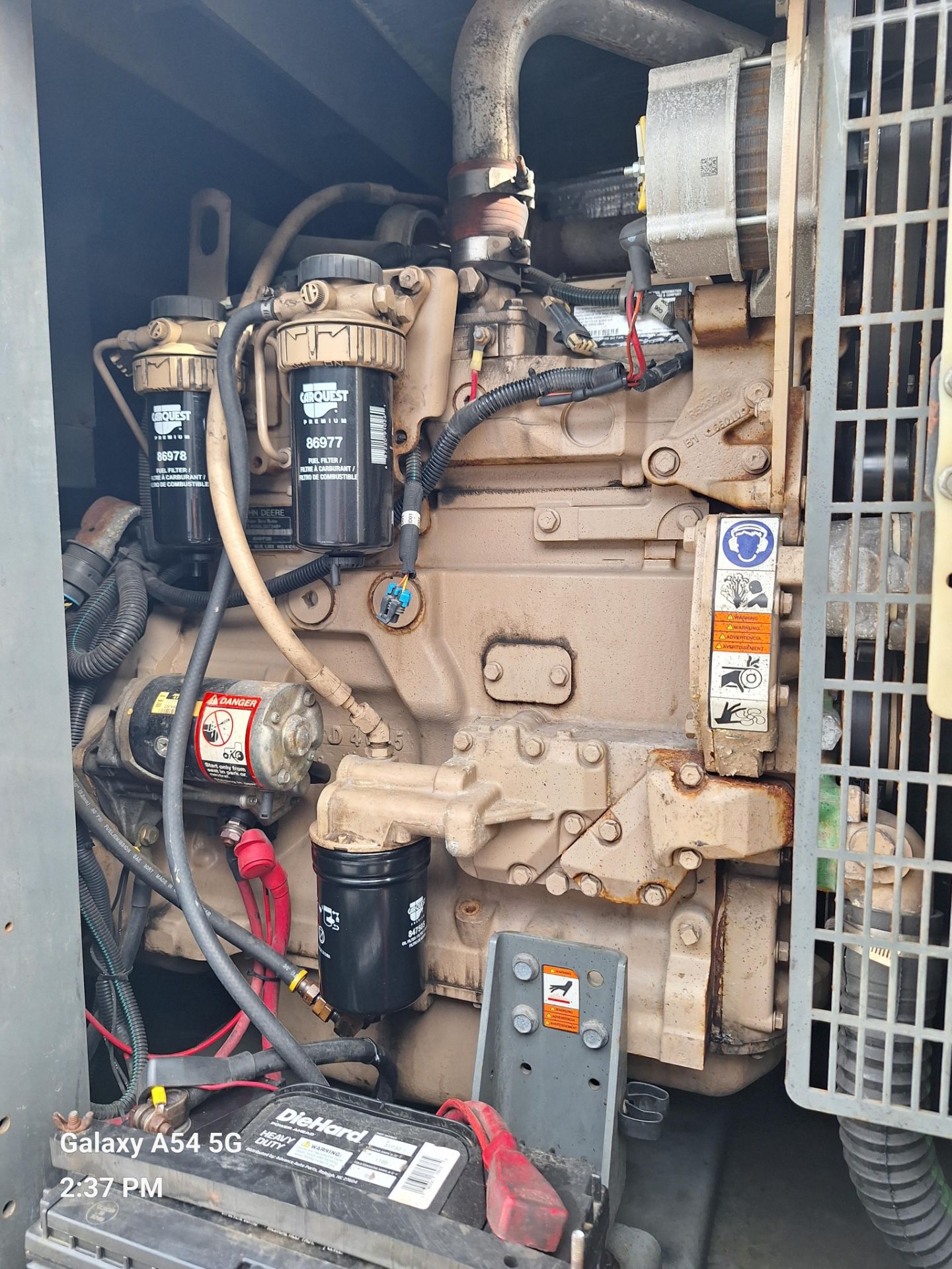 G100-2 Wacker Generator, fully tested and complete service records - Image 12 of 15