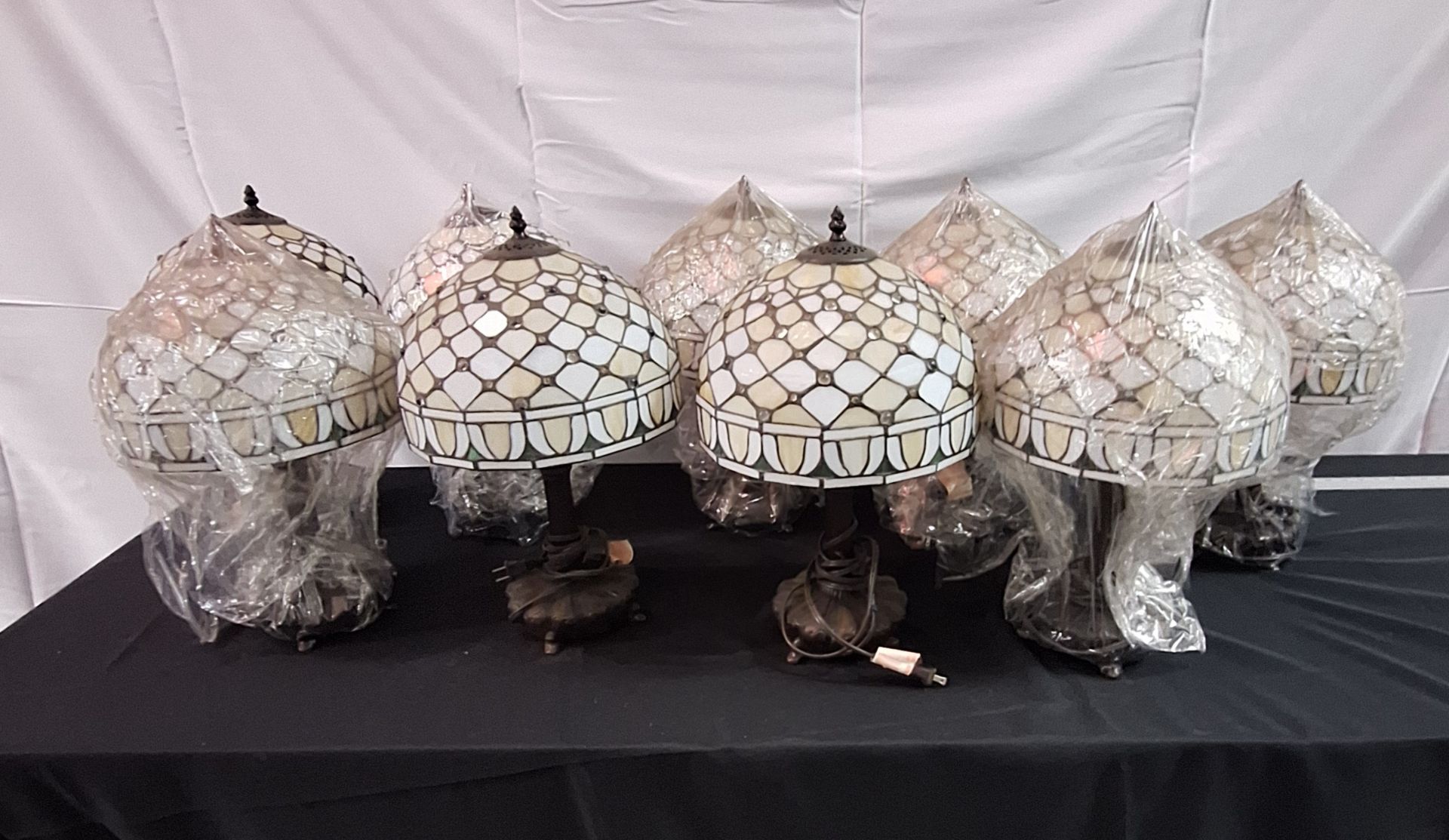 Tiffany Style Lamps - Image 2 of 2