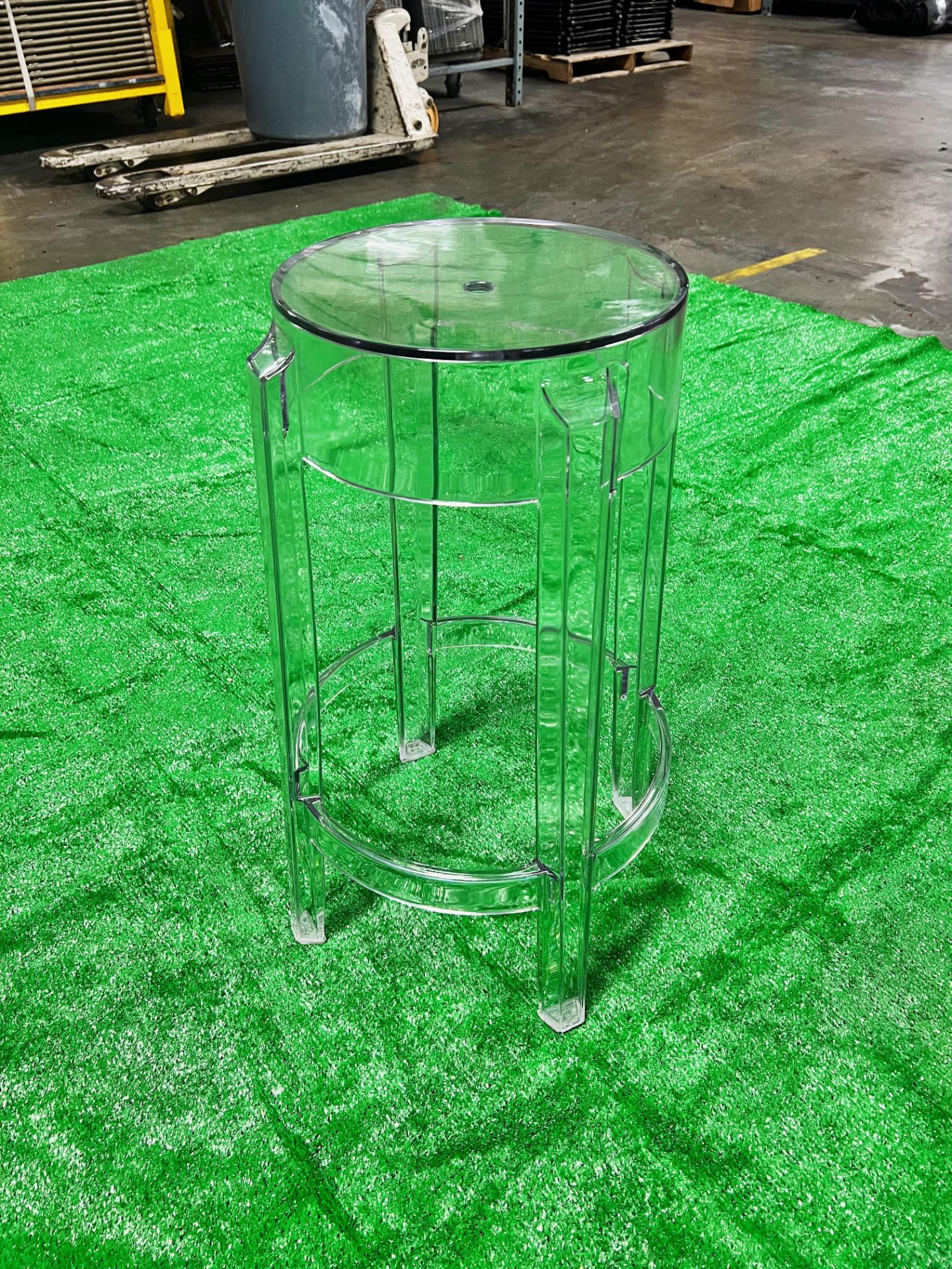 Polycarbonate 24" Barstool, New in box