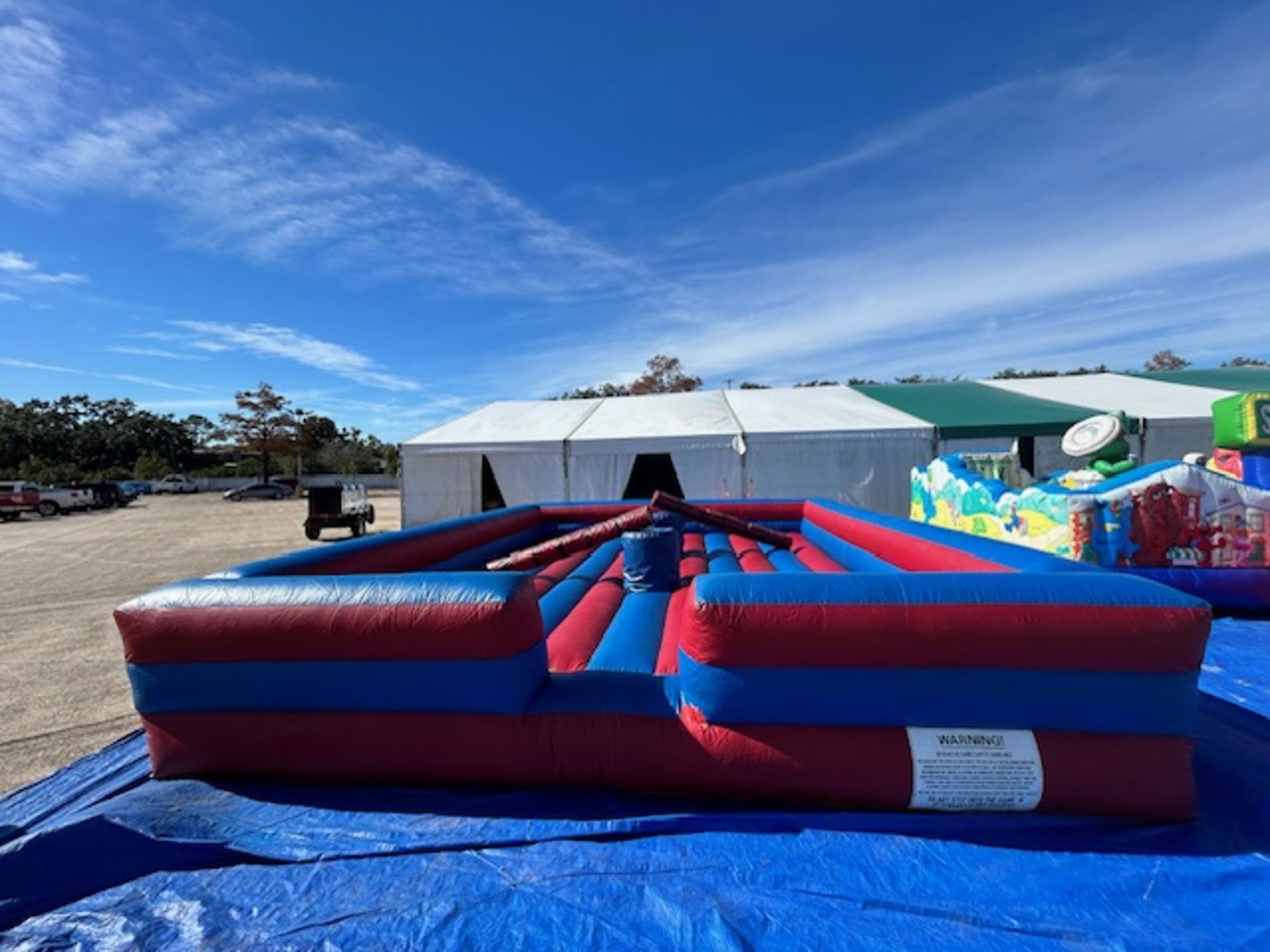 20'x25' Red and Blue Joust Arena