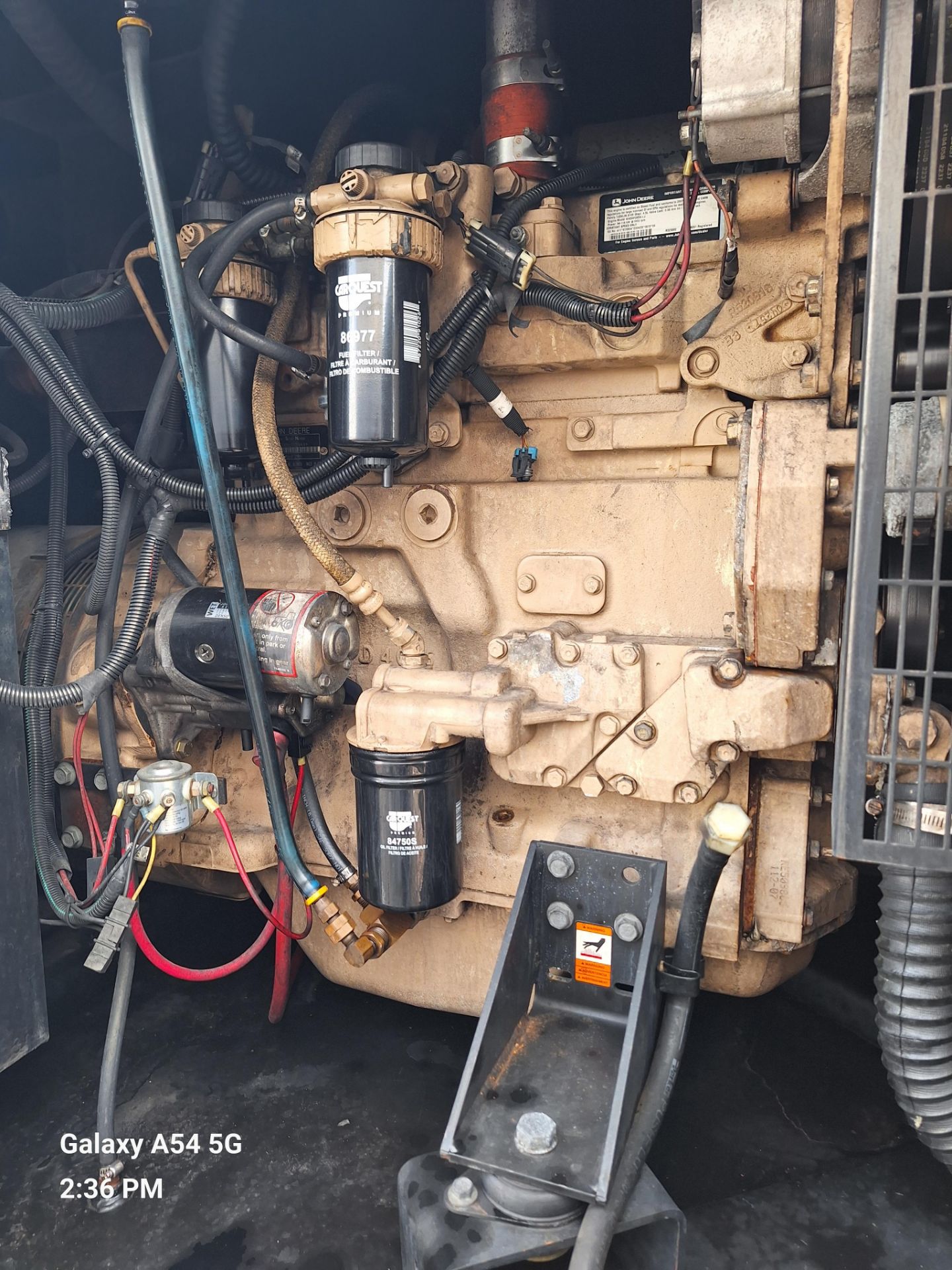 G120-1 Wacker Generator, fully tested and complete service records - Image 9 of 12