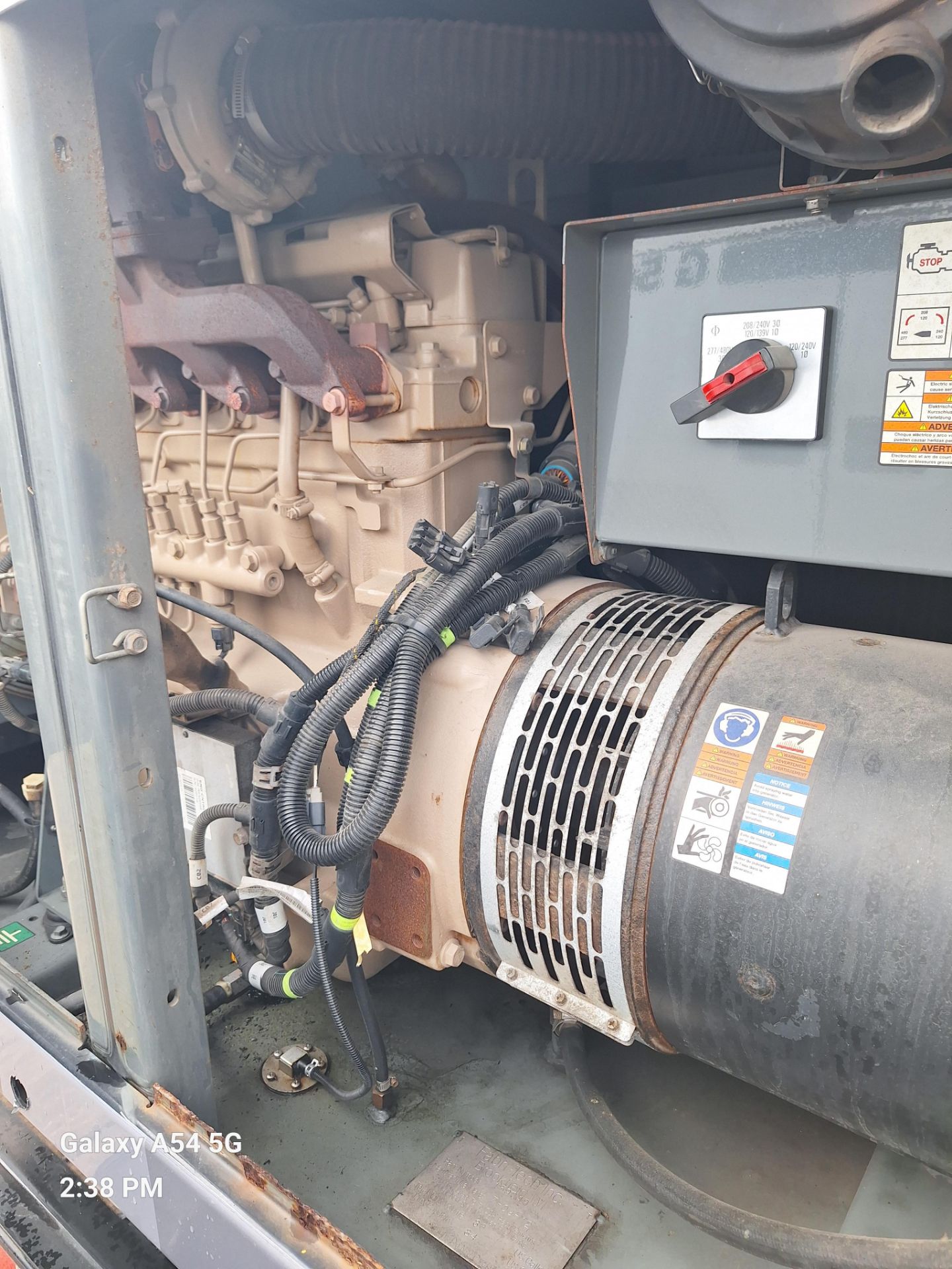 G70-3 Wacker Generator, Fully tested and complete service records - Image 11 of 15