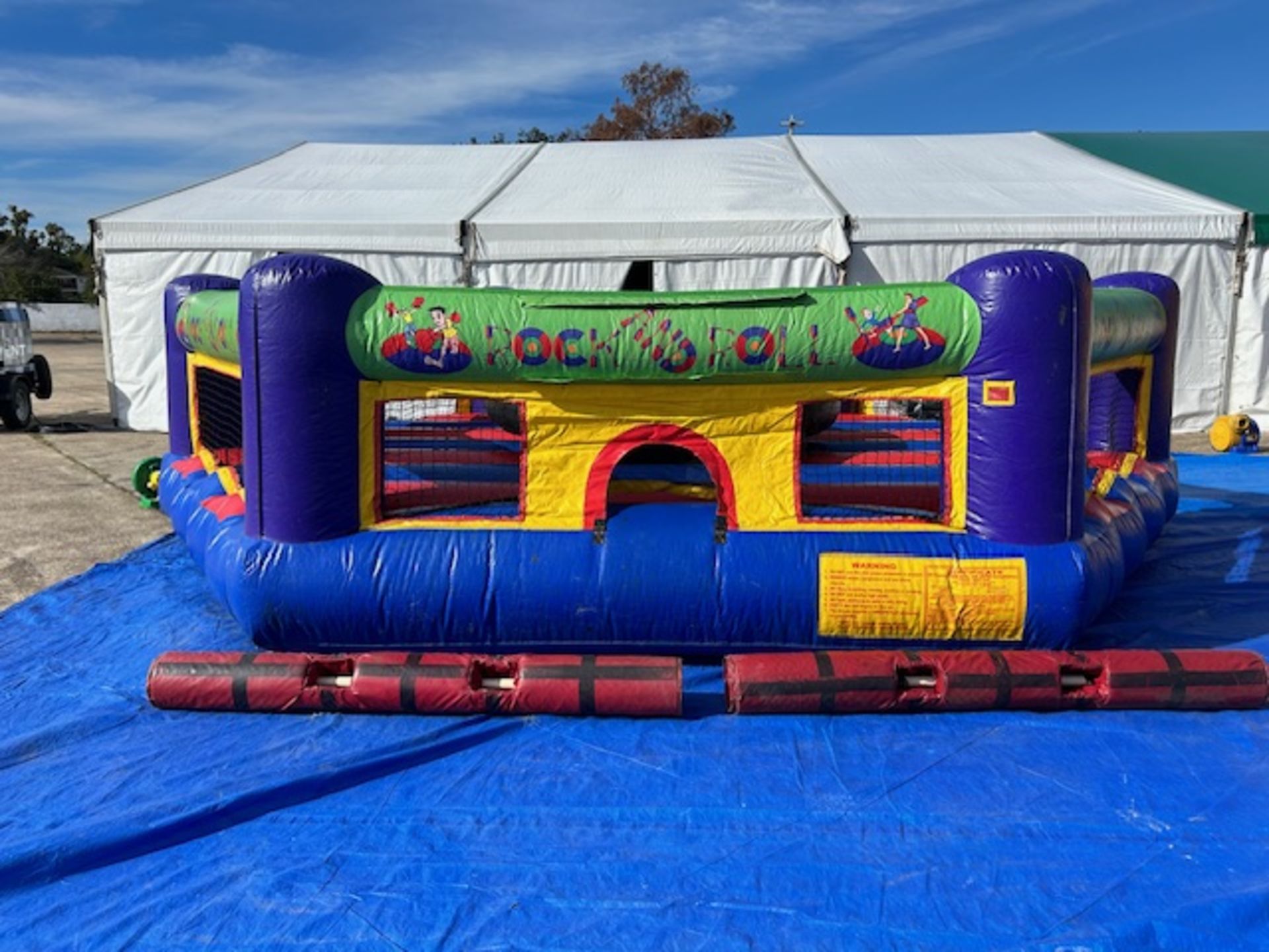 12' x 12' Hexagon Rock and Roll Joust Arena