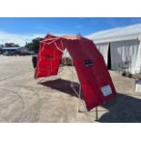 4'x12' Red Misting Arch (does not include misting hardware- ARCH ONLY)
