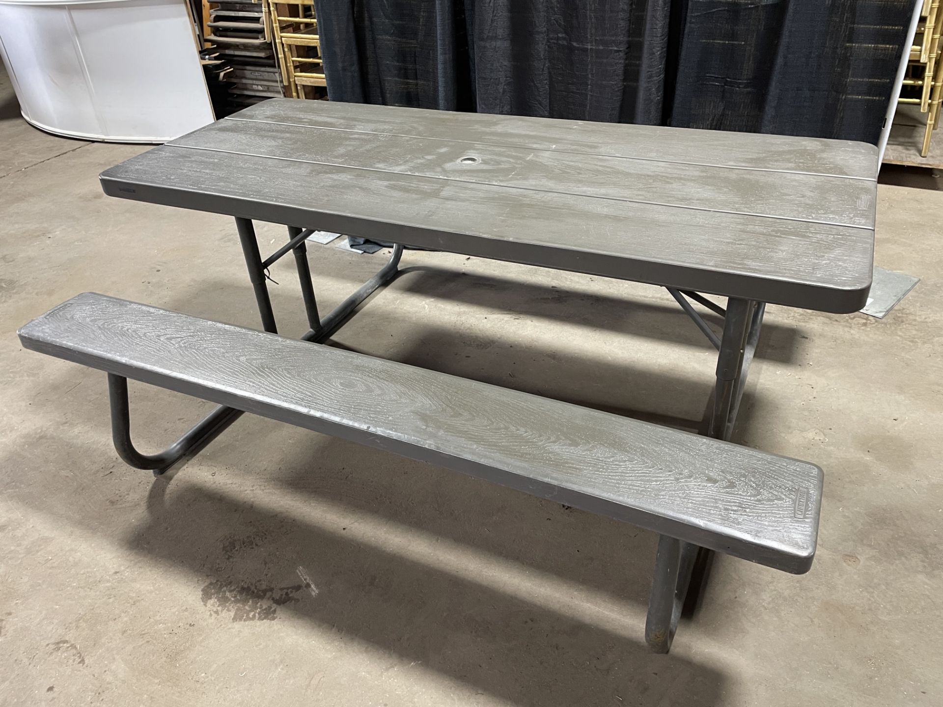 *Located in Shreeport, LA Lifetime Plastic Folding Picnic Tables