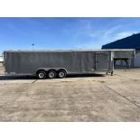 32' Doolittle Trailer Triple-Axle with Ramp Rear Door, 18,000 LBS GVW,