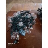 LED Green Wire String Lights w/ Chase Control