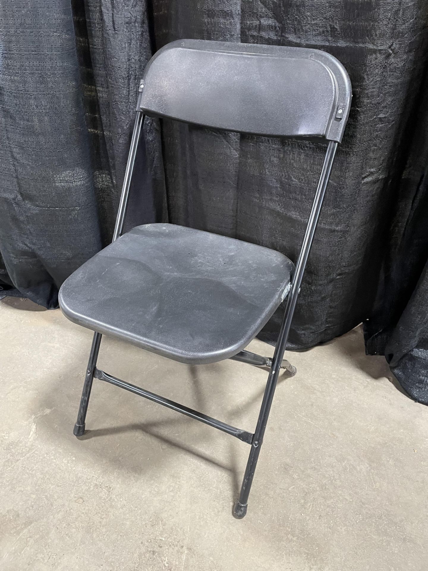 *Located in Shreveport, LA Black Folding Chairs, festival grade