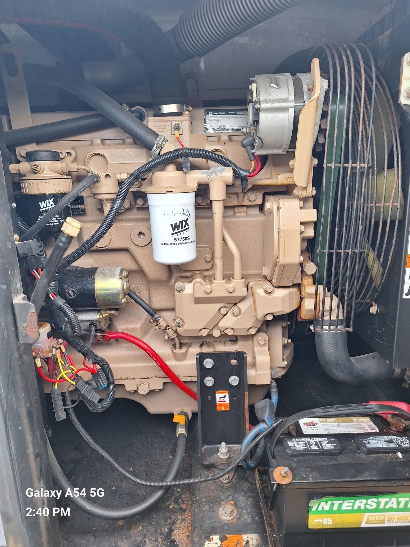 G50 Wacker Generator, fully tested - Image 10 of 12