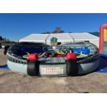 25 ft diameter Air Bots Inflatable Game with suits and hoses (suits need a zipper repair)