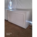 6' White Bar with Trim