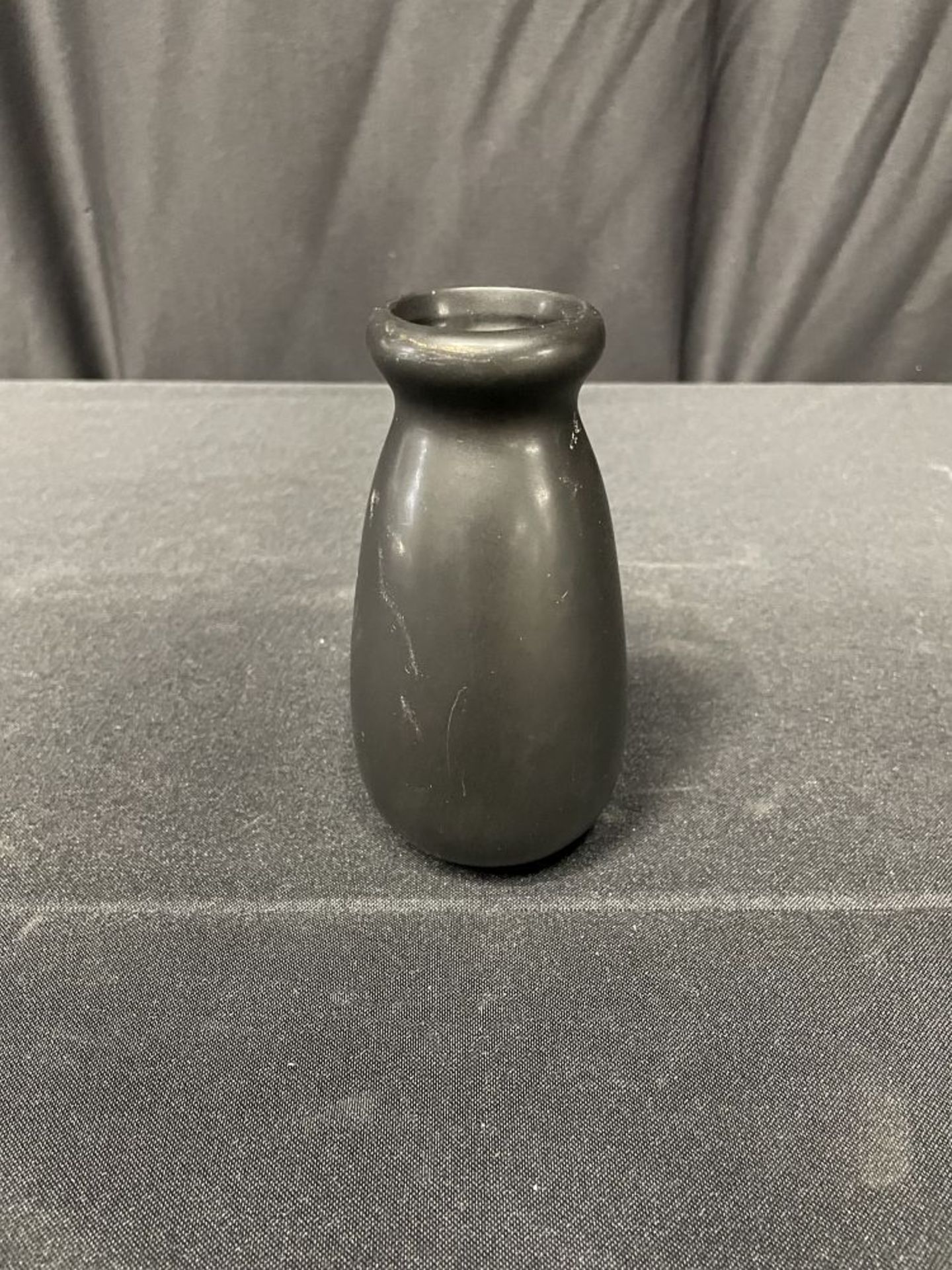 BLACK BUD VASE