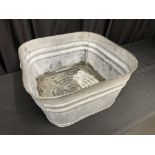 BEVERAGE TUB GALVANIZED SM 20"X20"X11.5"