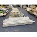 40 X 80 EUREKA WHITE POLE TENT COMPLETE,