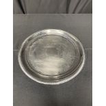 SERVING TRAY 16", SILVER PLATE