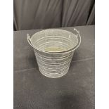 GALVANIZED BUCKET, 5 1/2"H X 6"DIAM