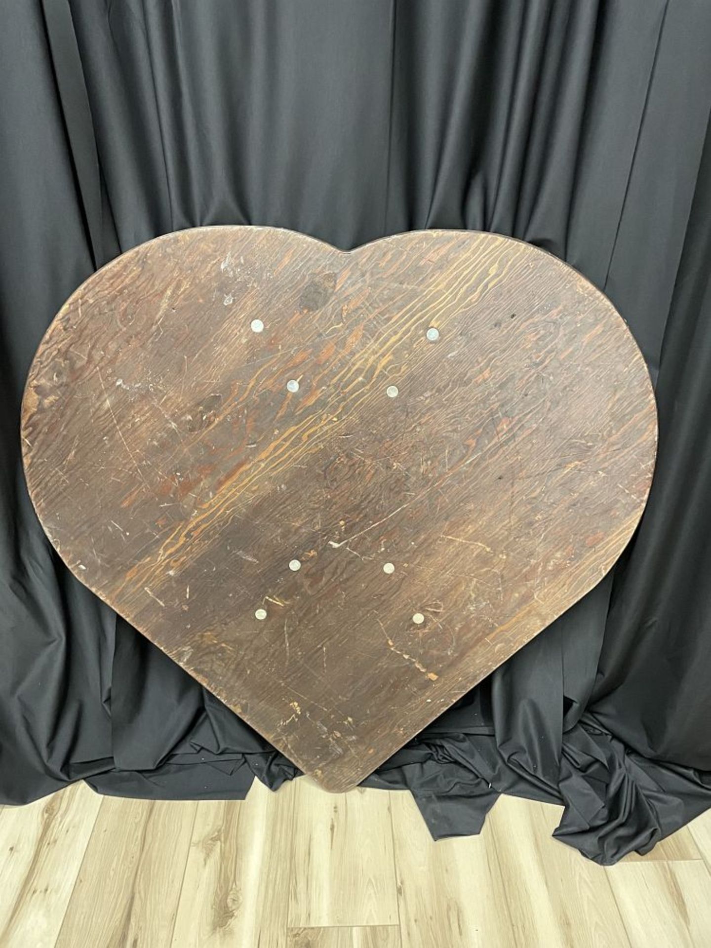 PALMER SNYDER TABLES, HEART SHAPED