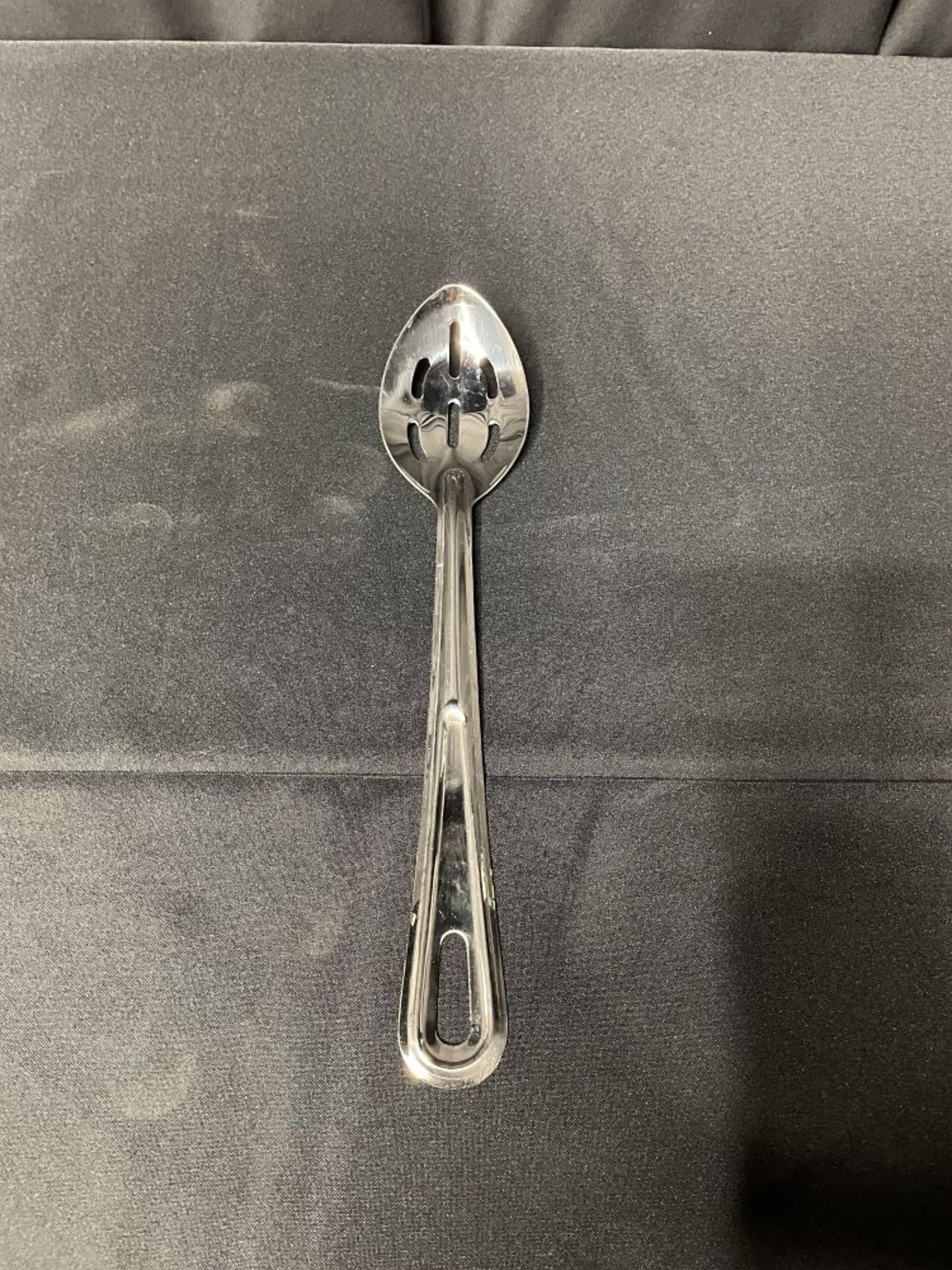 SERVING SPOON, SLOTTED, 13"-15" UTILITAR